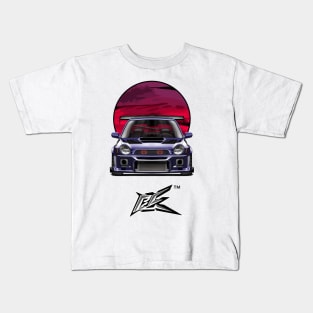 SUBARU IMPREZA WRX GC8 BUGEYE violet Kids T-Shirt